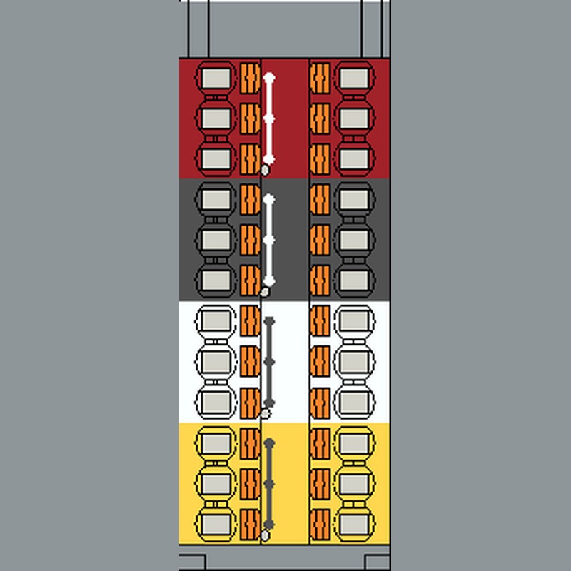 Verteilerblock PTFIX 1,5-KNX-NS35