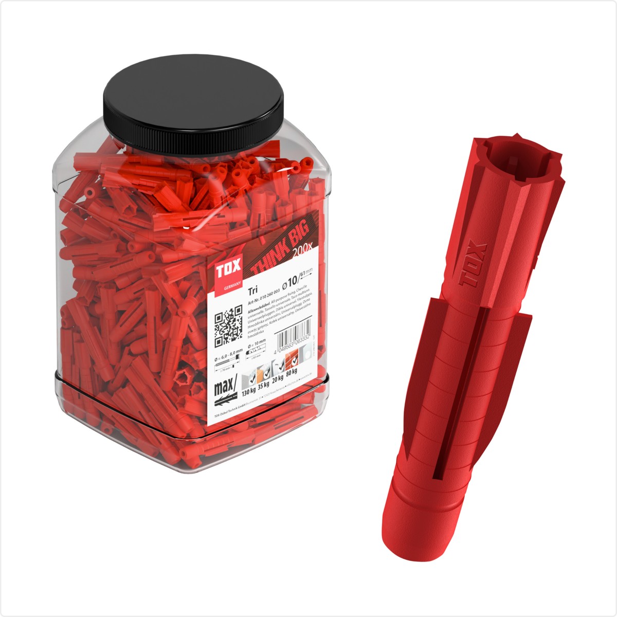 Allzweckdübel 010260003(VE200)