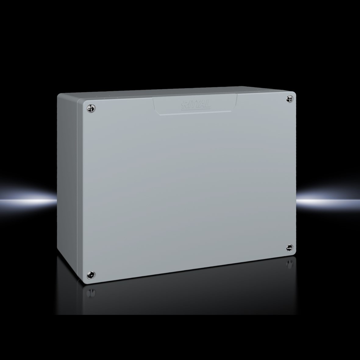 Aluminiumguss-Gehäuse GA 9117.210 BxHxT 280mm x 232mm x 113mm