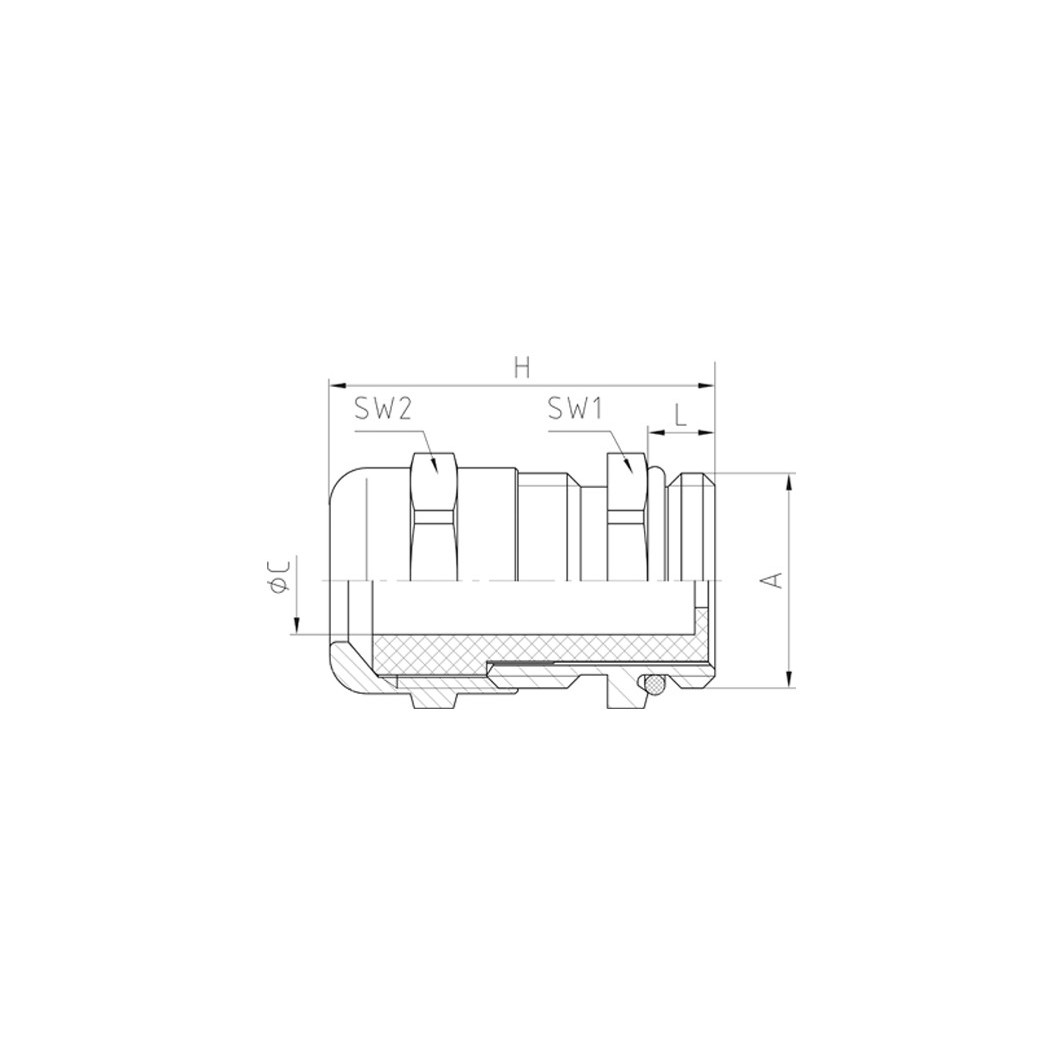 MS-Kabelverschraubung 18M401418