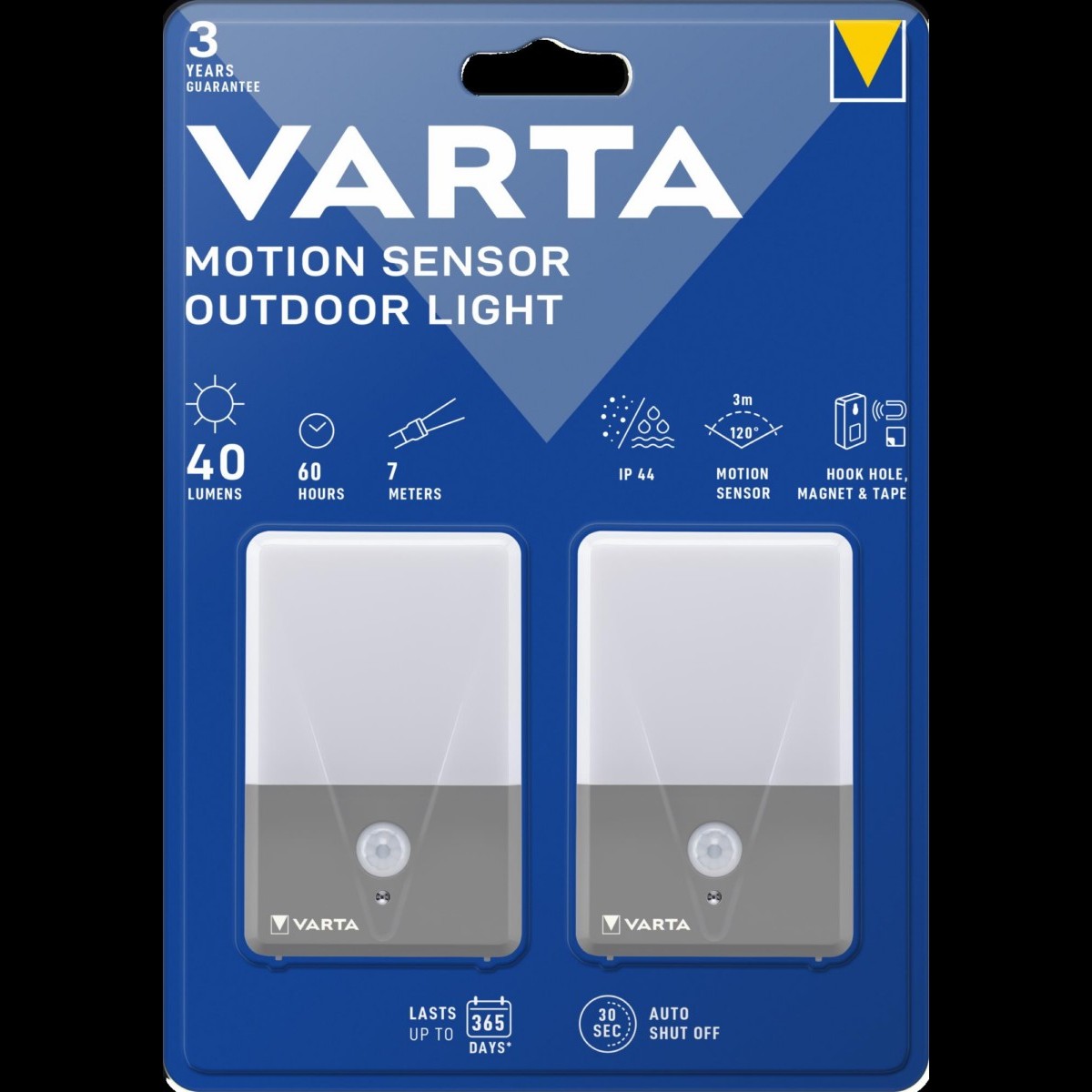 VARTA Motion Sensor Outdoor Light TWINP