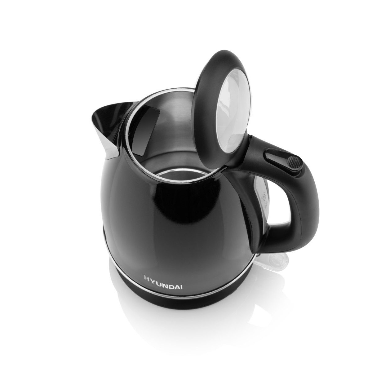 Edelstahl-Wasserkocher HYUVK302B Eds/sw