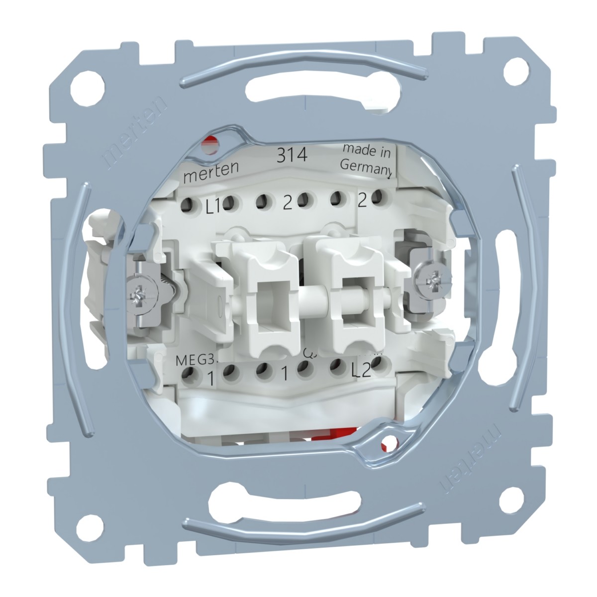 Doppeltaster-Einsatz 2W MEG3159-0000