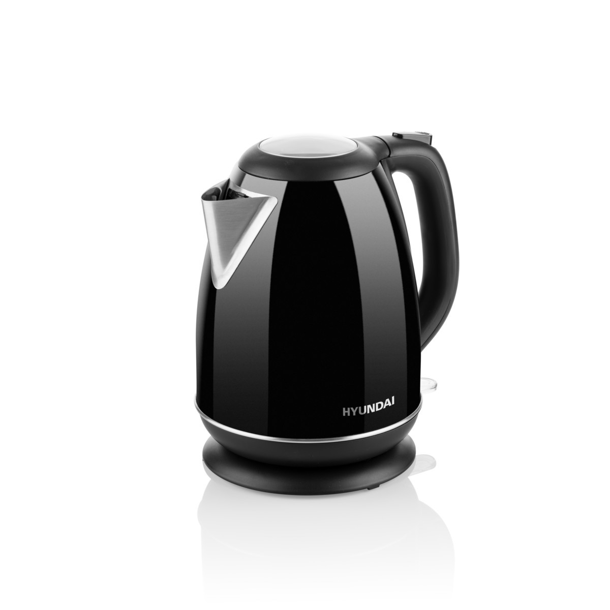 Edelstahl-Wasserkocher HYUVK302B Eds/sw