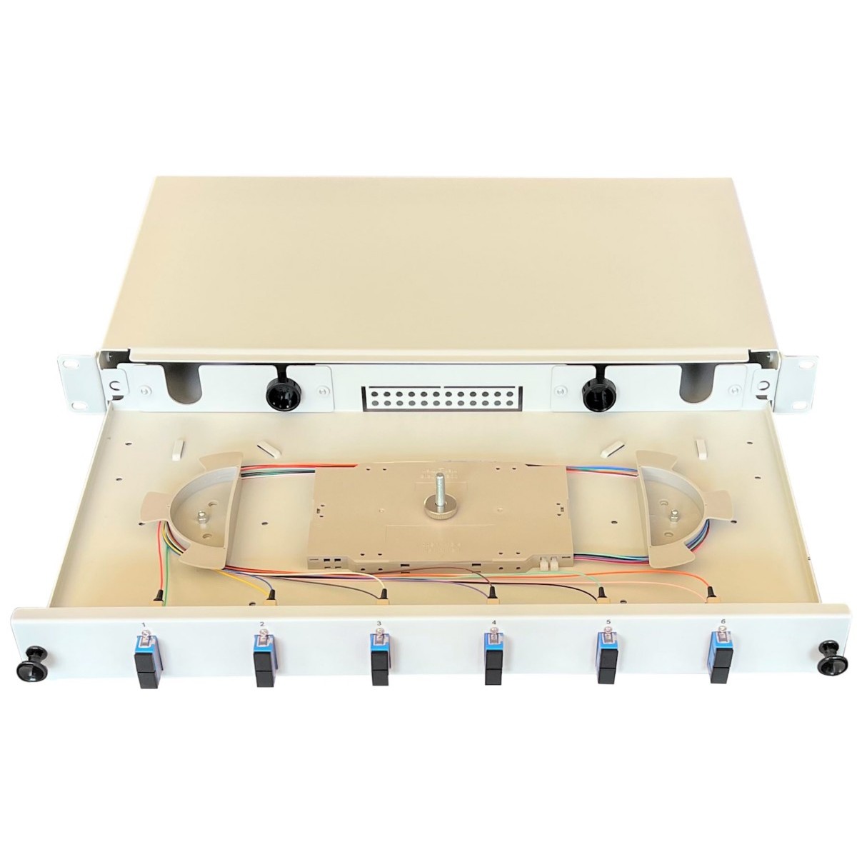 Spleissbox ausziehbar 19" 443804-06SA
