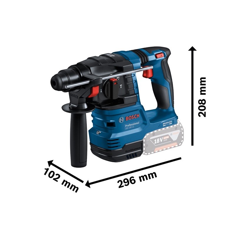 Akku-Bohrhammer SDS plus 0611924001
