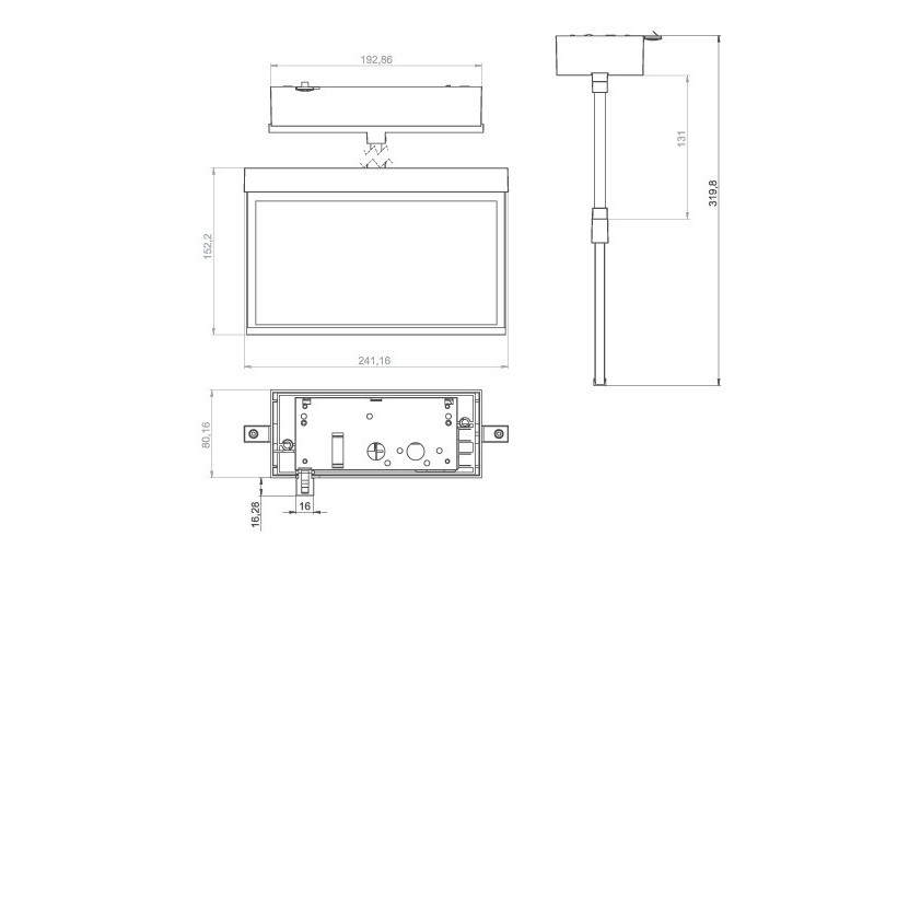 Rettungszeichenleuchte AMDP003SC