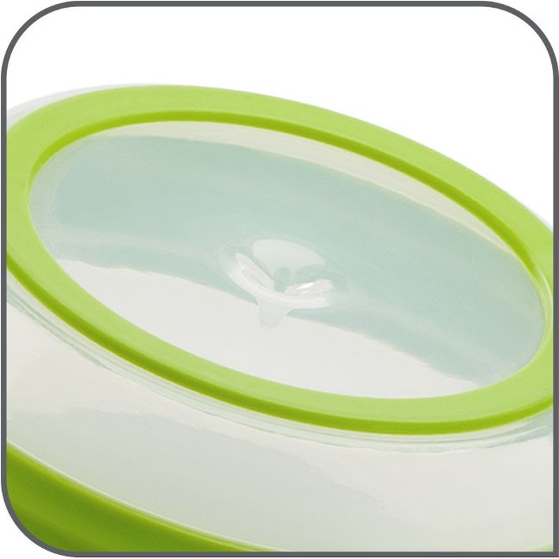 Falt-Salatschleuder BASIC trans/gn 4L