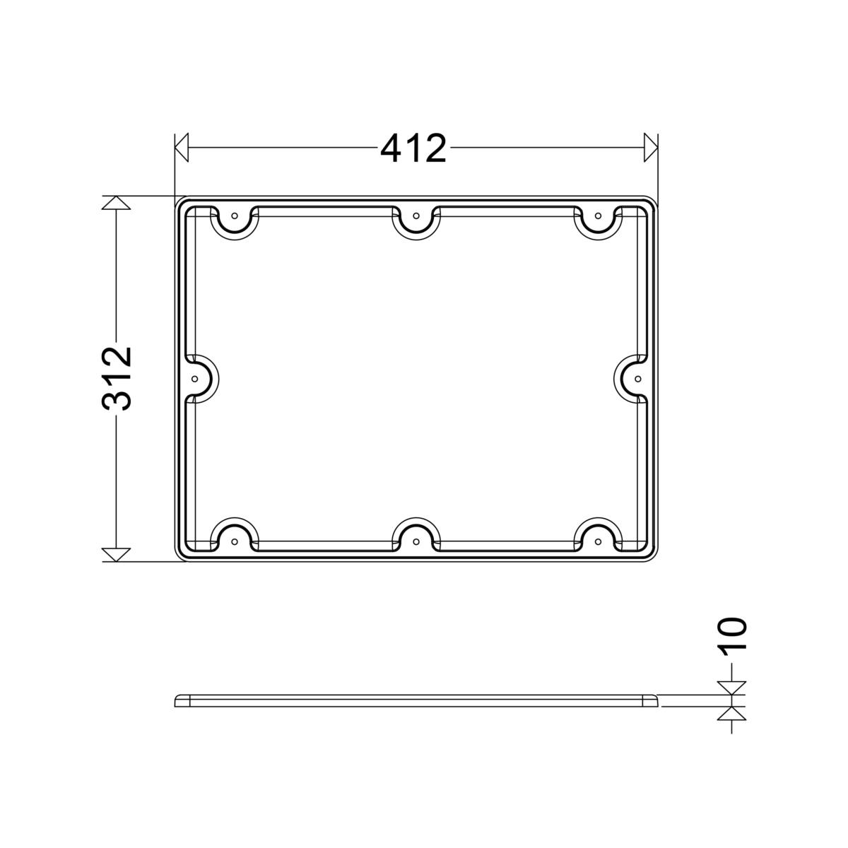 Abdeckglas 3301/10 IFS