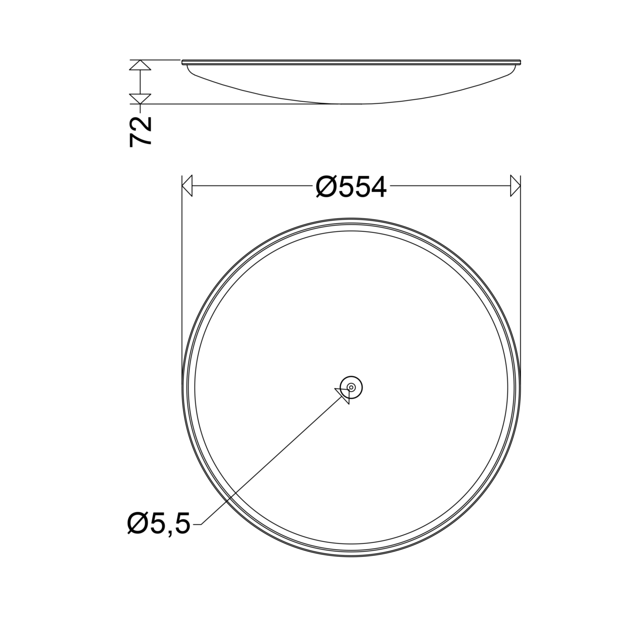 Ersatzglas 10065 P
