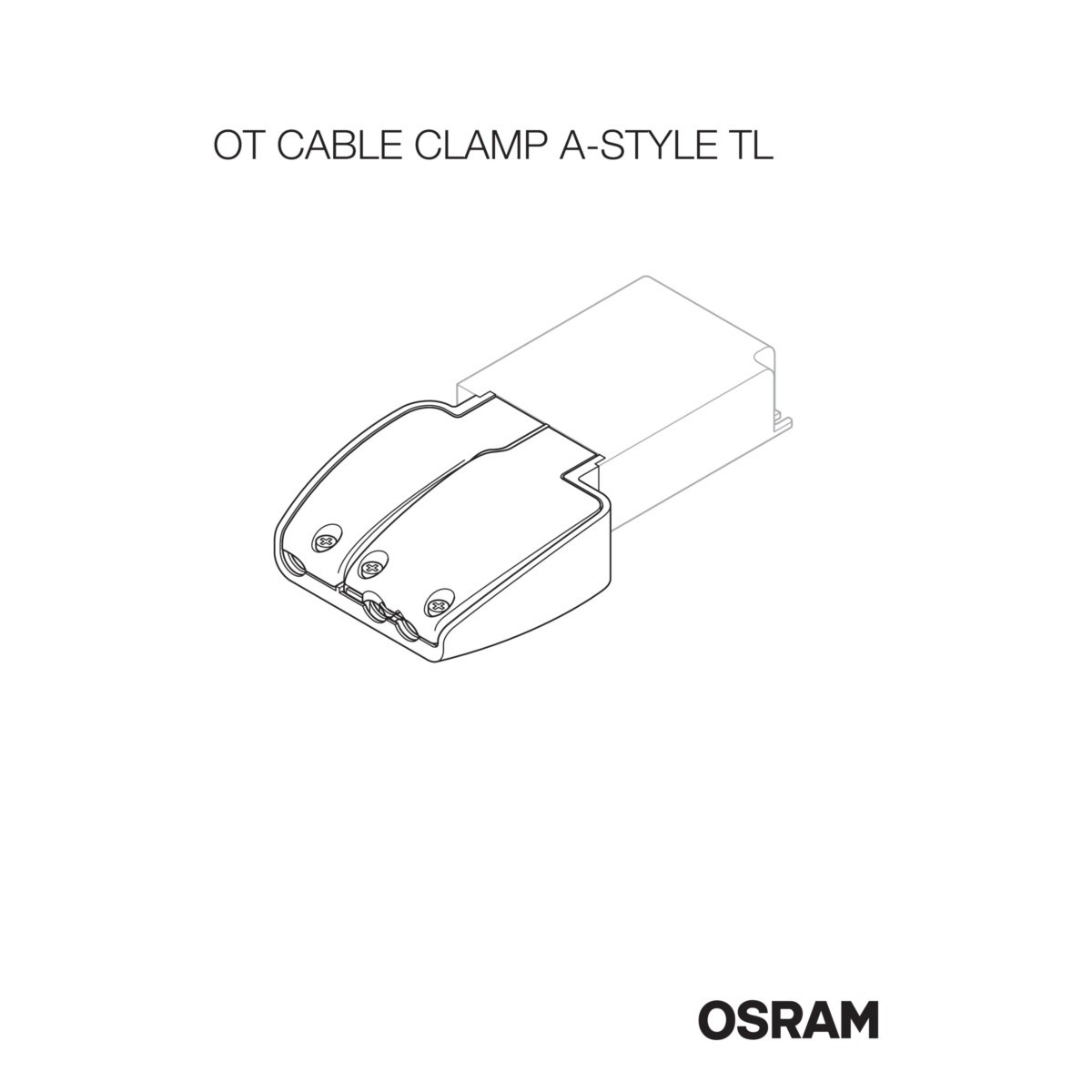 Anschlusskasten EVG OTCABLECLAMPASTYLETL
