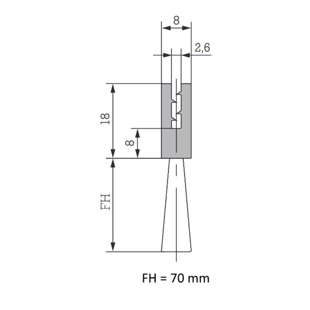Bürstenleiste 450x90mm 691662.1