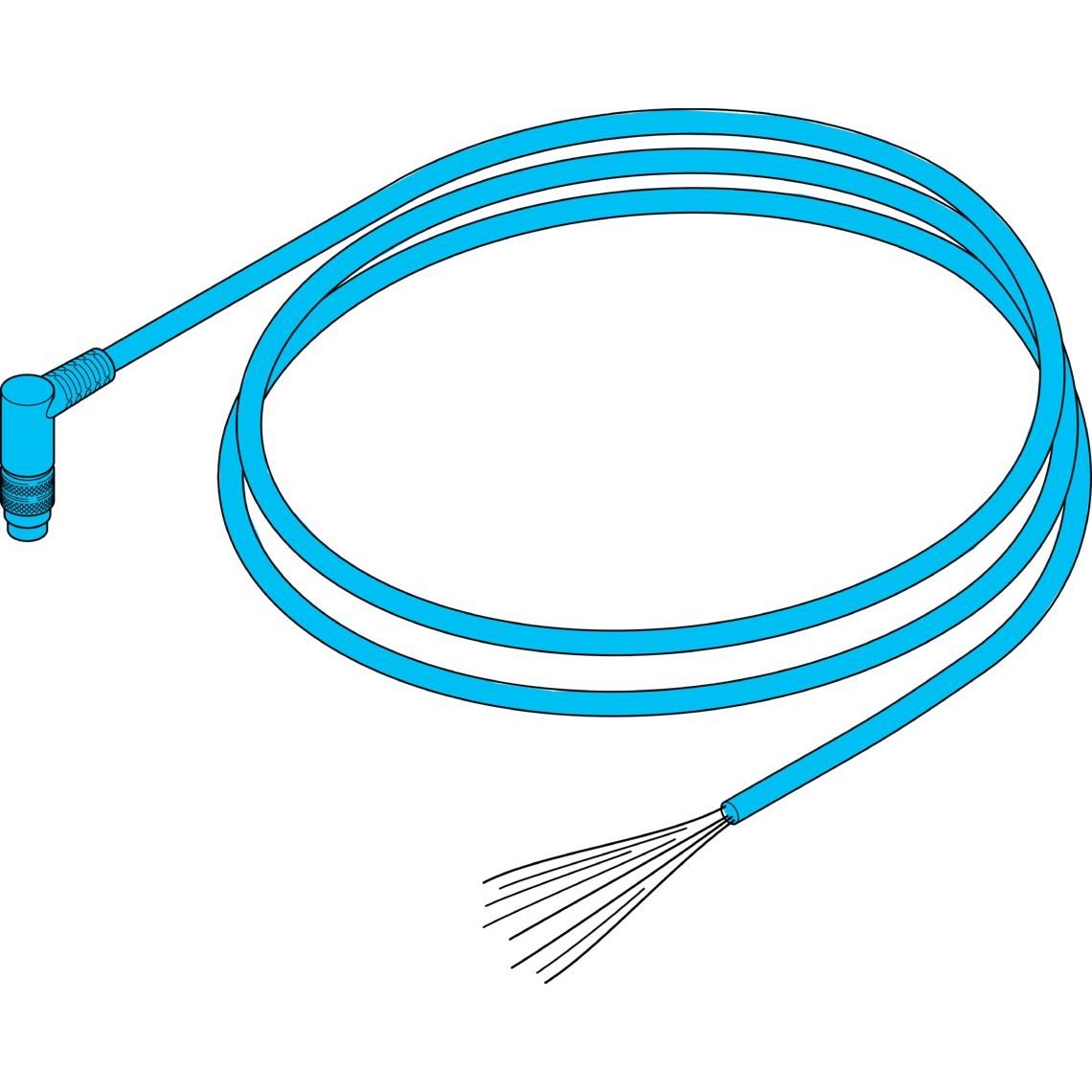 Anschlusskabel BSHM-W-2/8A