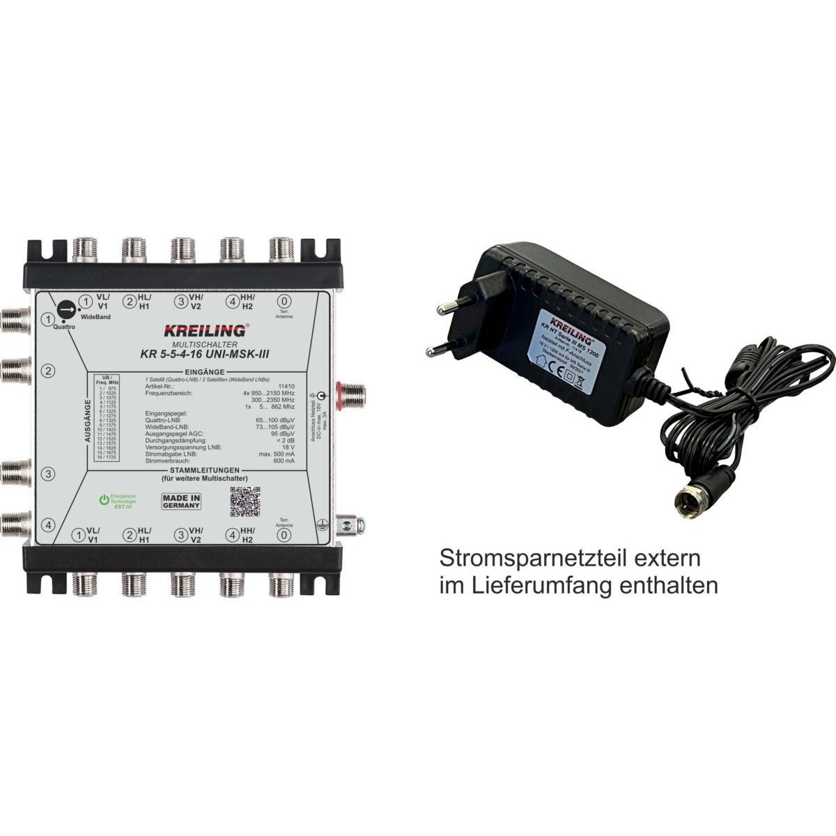 Unicable MS kaskadierbar KR 5-5-4-16 UNI-MSK