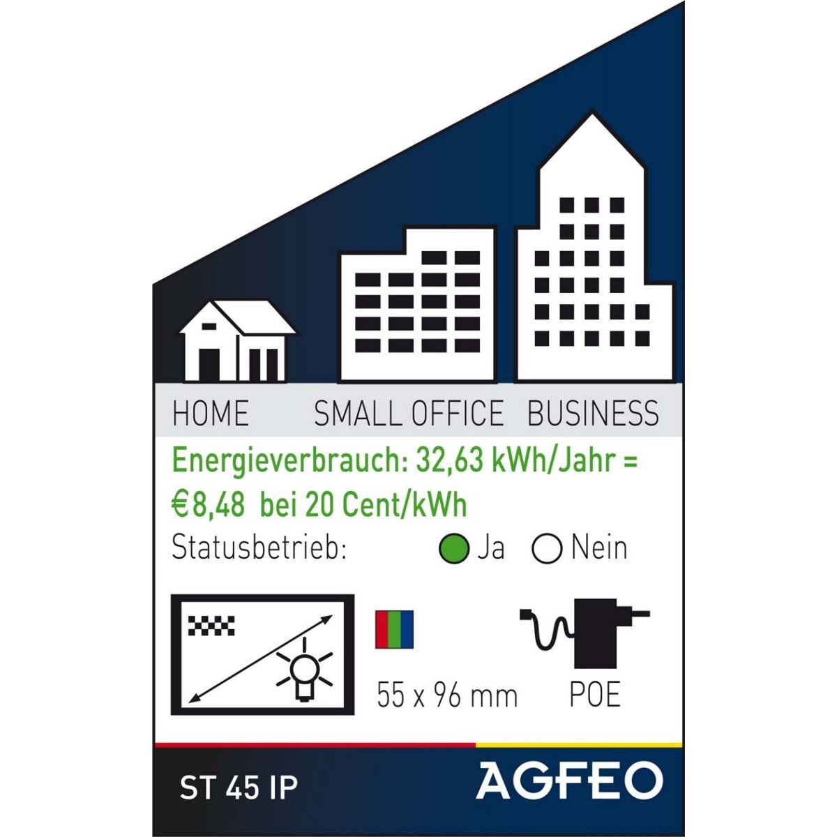 Systemtelefon VoIP ST 45 IP sw