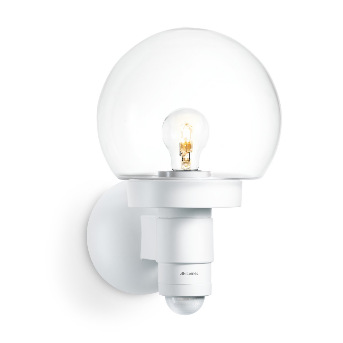 Sensor-Außenleuchte L 115 S weiß