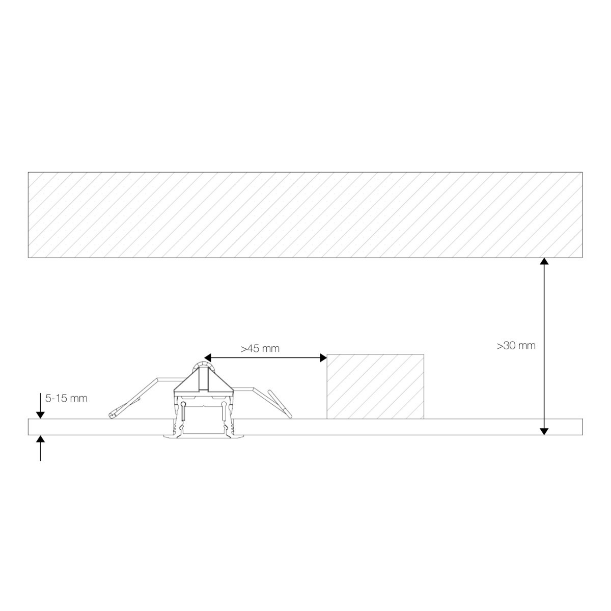 Alu-Profil Einbau 2m TRPA4214
