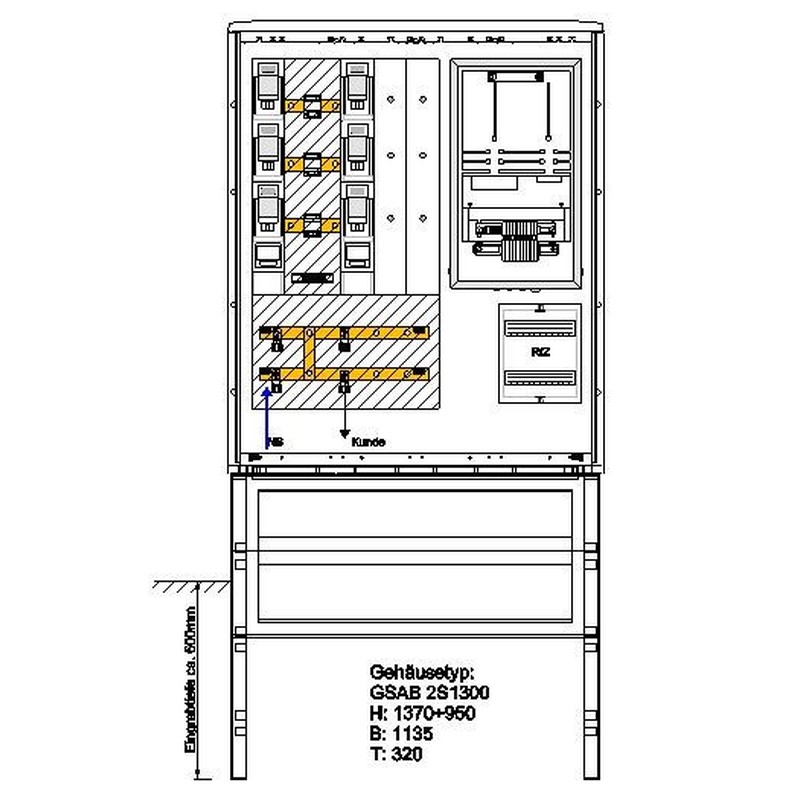 Wandlermessung 400A 22.W400.001