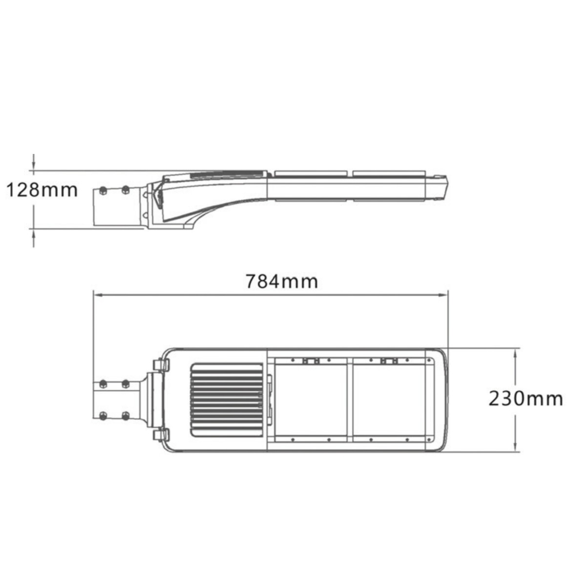 LED-Außenleuchte MAIN-120-760-T
