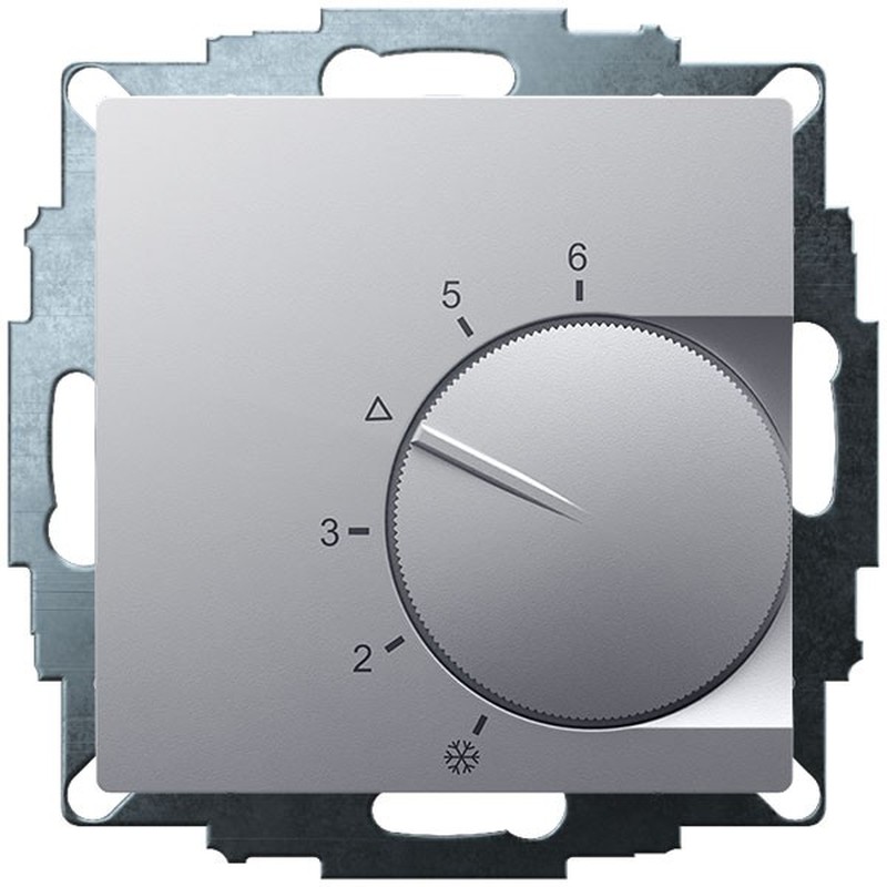 UP-Raumregler 5-30C AC230V UTE 1003-Alu-55