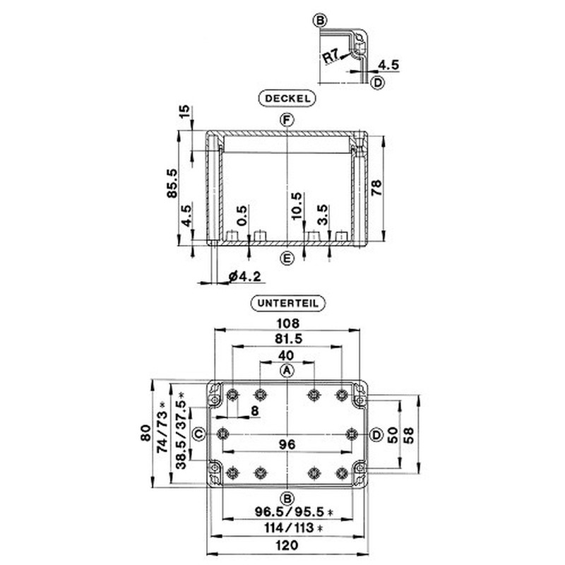 ABS-Gehäuse GEH.CT-602