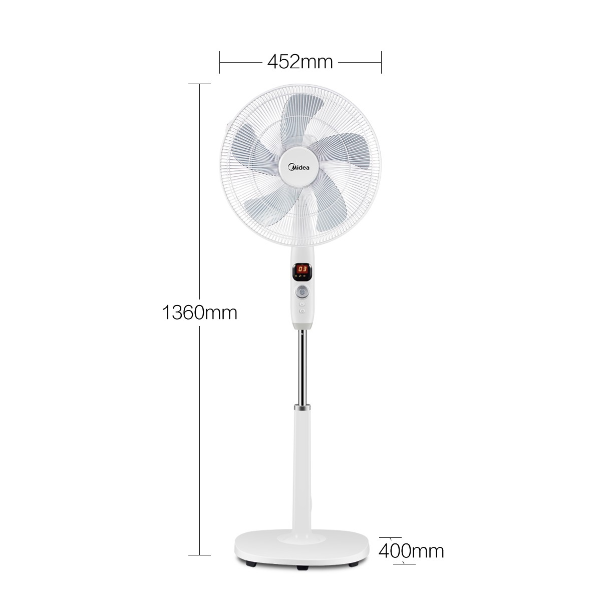 Standventilator FS40-16CR (DCfan) ws