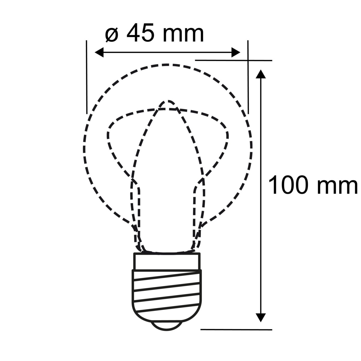 LED-Filamentlampe E14 230V 291.30