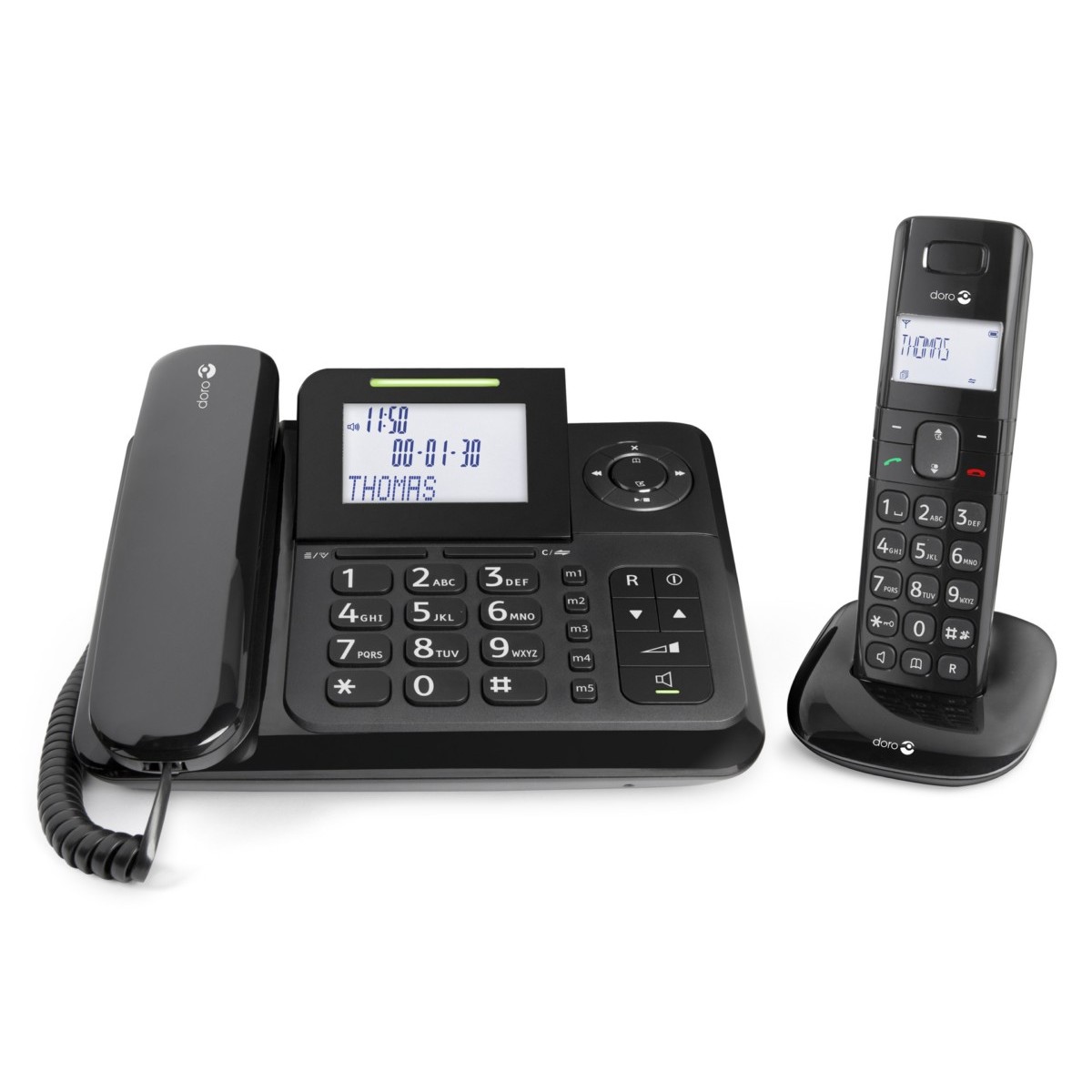 Großtastentelefon mit AB doroComfort4005Combo