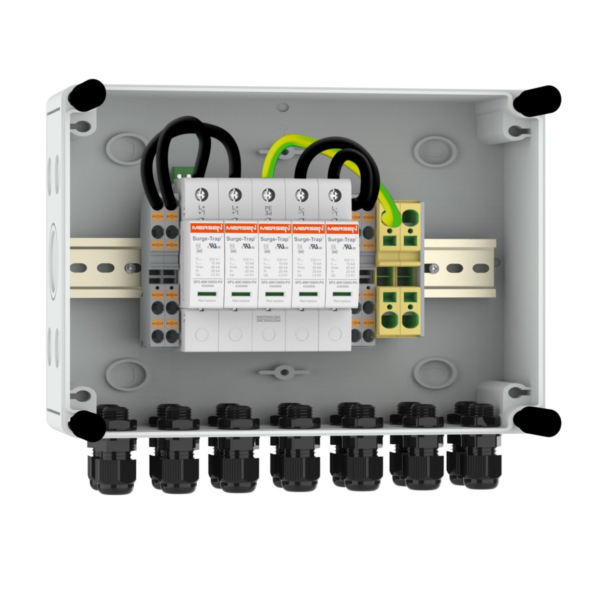 Photovoltaik-Stringbox 2 PVBT2-1000V-B-225