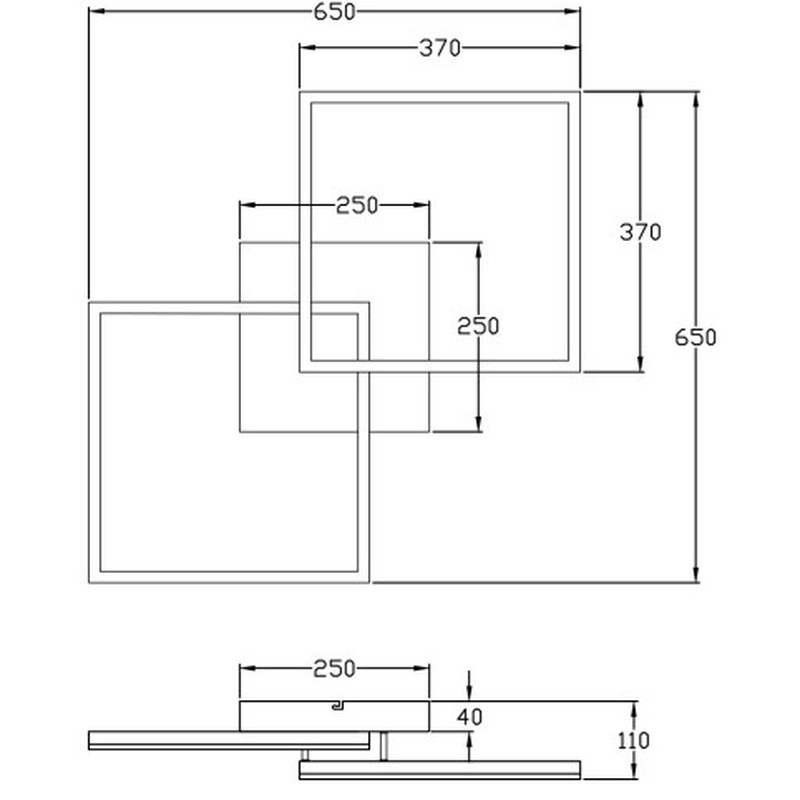 LED-Deckenleuchte 3394-65-102