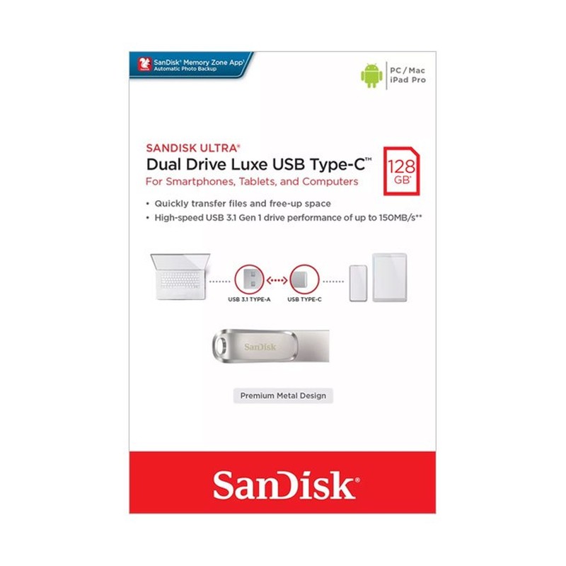 USB 3.1 OTG Stick 128GB SDDDC4-128G-G46