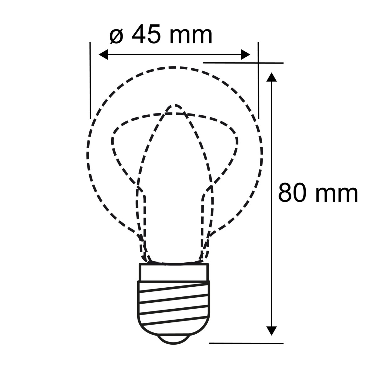 LED-Filamentlampe E14 230V 286.50