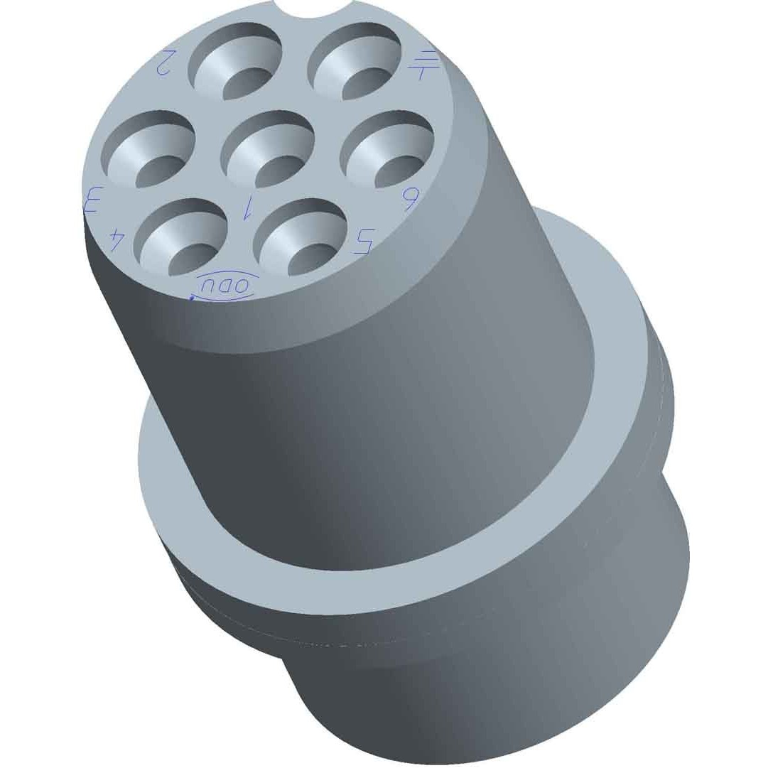 Stift-Iso-Kontakt 207.802.004.007.000