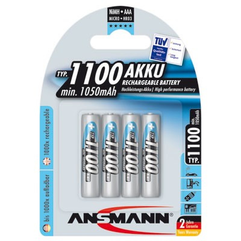 Akku 1,2V Micro AAA 125847(VE 4)