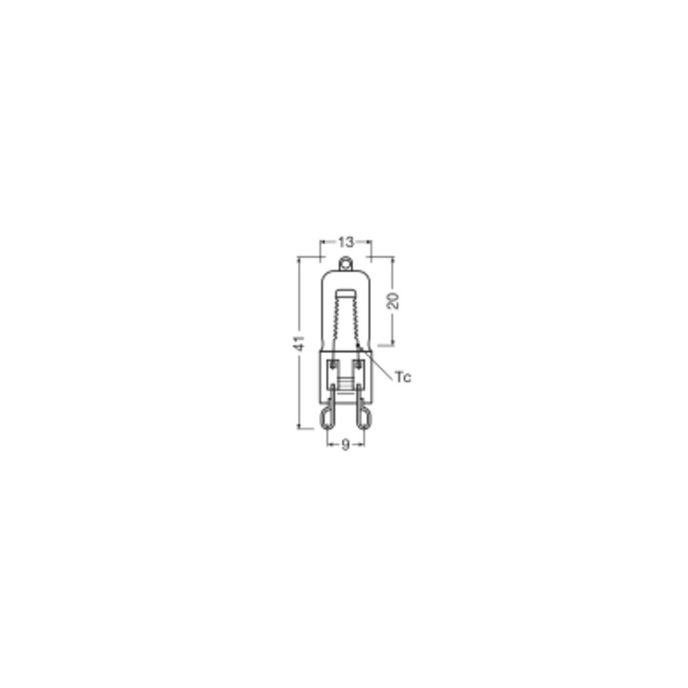 Halogenlampe HALOPIN OVEN 66740 OVEN