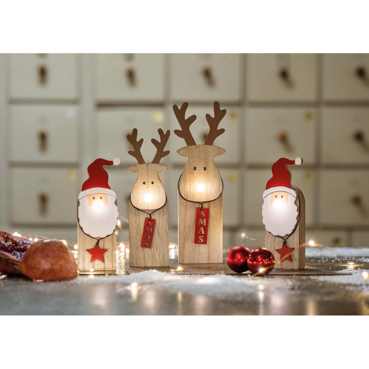 LED-Holz-Rentier 524659