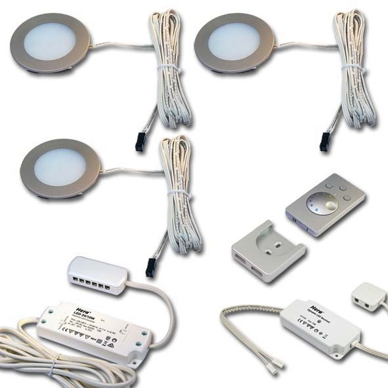3er-Set LED-Einbauleuchte 61057830108