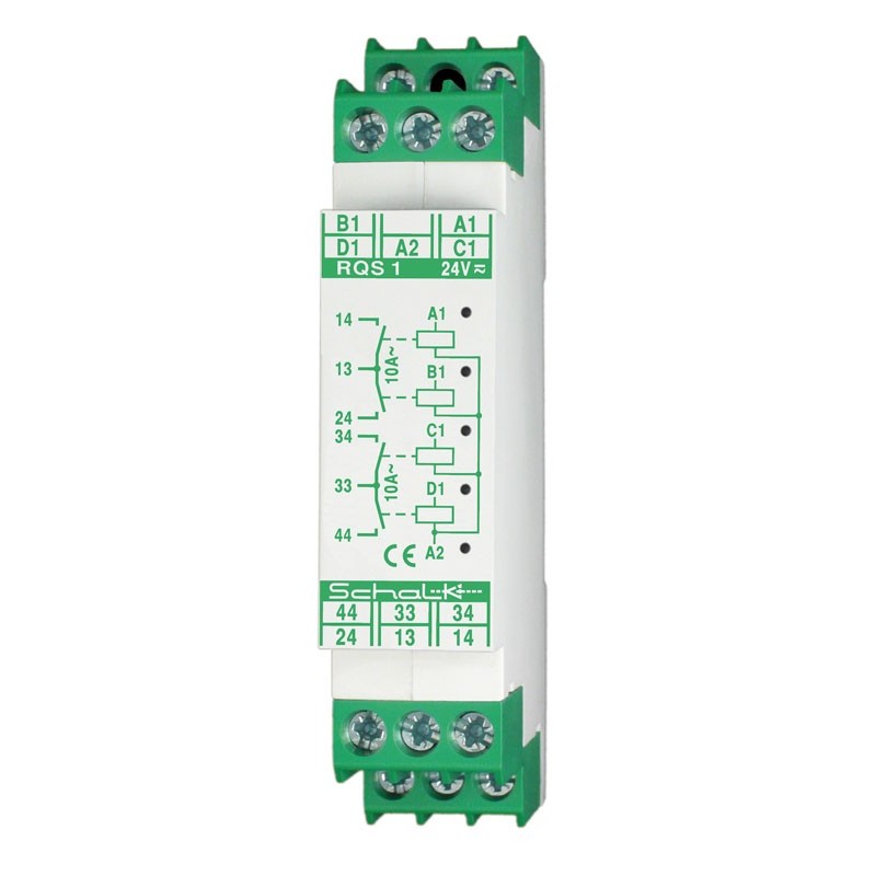 Vierfachrelais RQS 1 (24V UC)