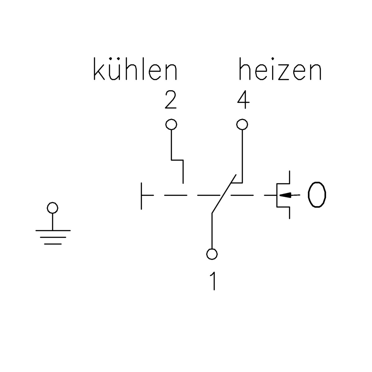 Lufterhitzerthermostat JTU-20