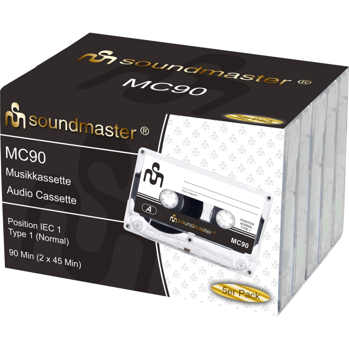 Eisenmusikkasette 5erPack MC905P gr