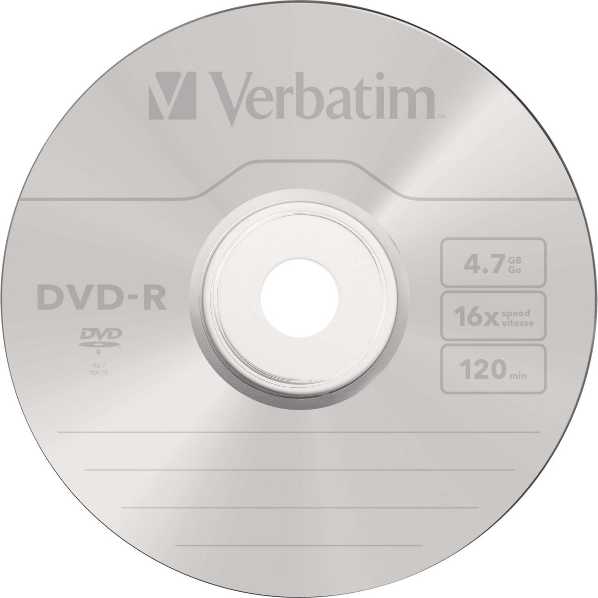 DVD-R 4.7GB/120Min/16x 43548 (VE50)