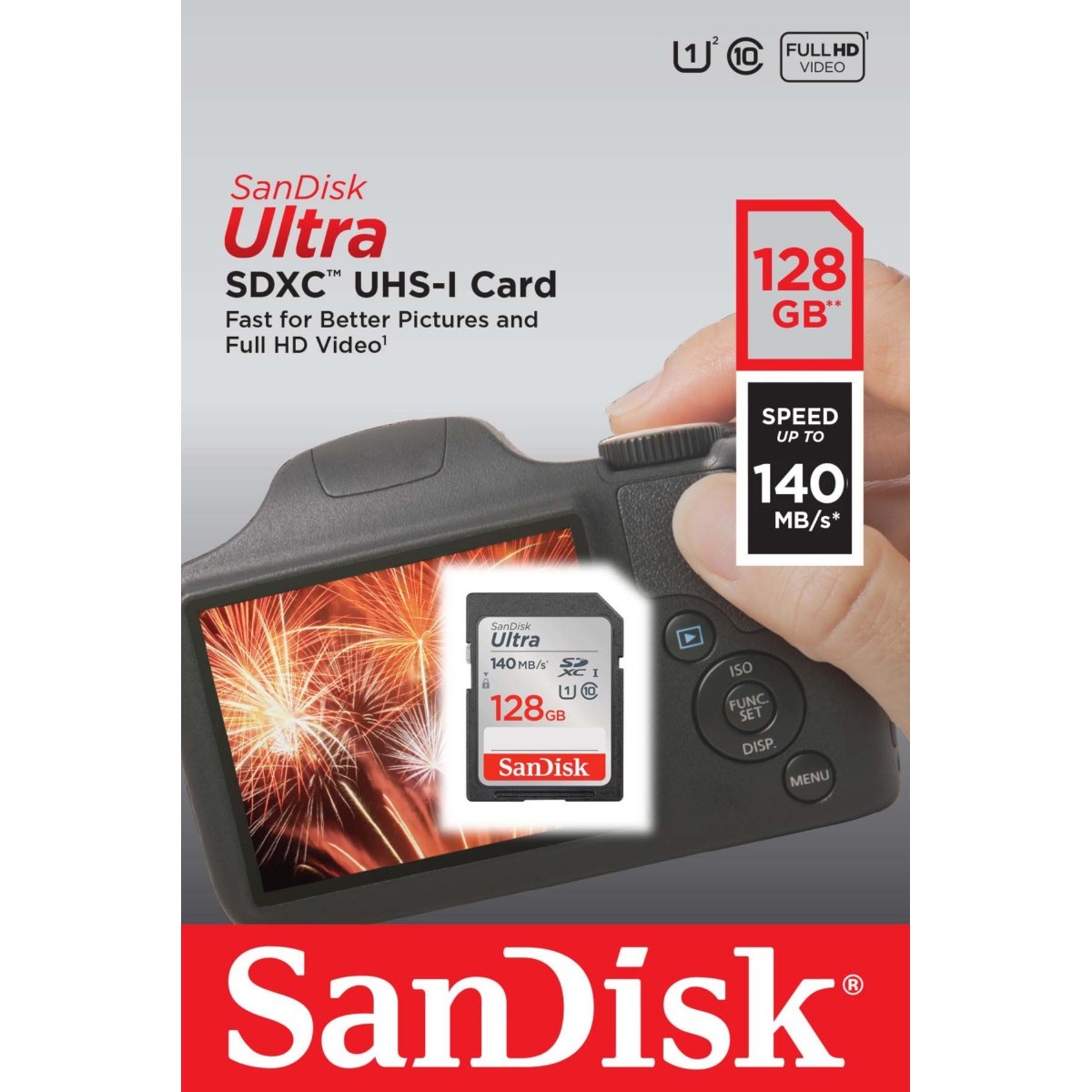 SDXC-Card 128GB SANDISK SDSDUNB-128G