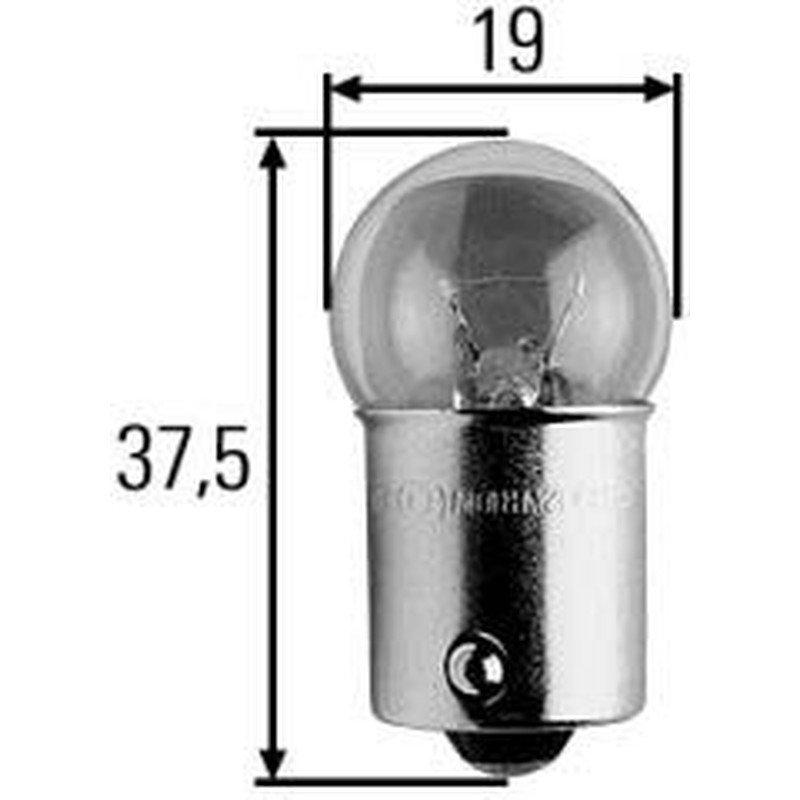 Fahrzeuglampe 24V10WBA15s