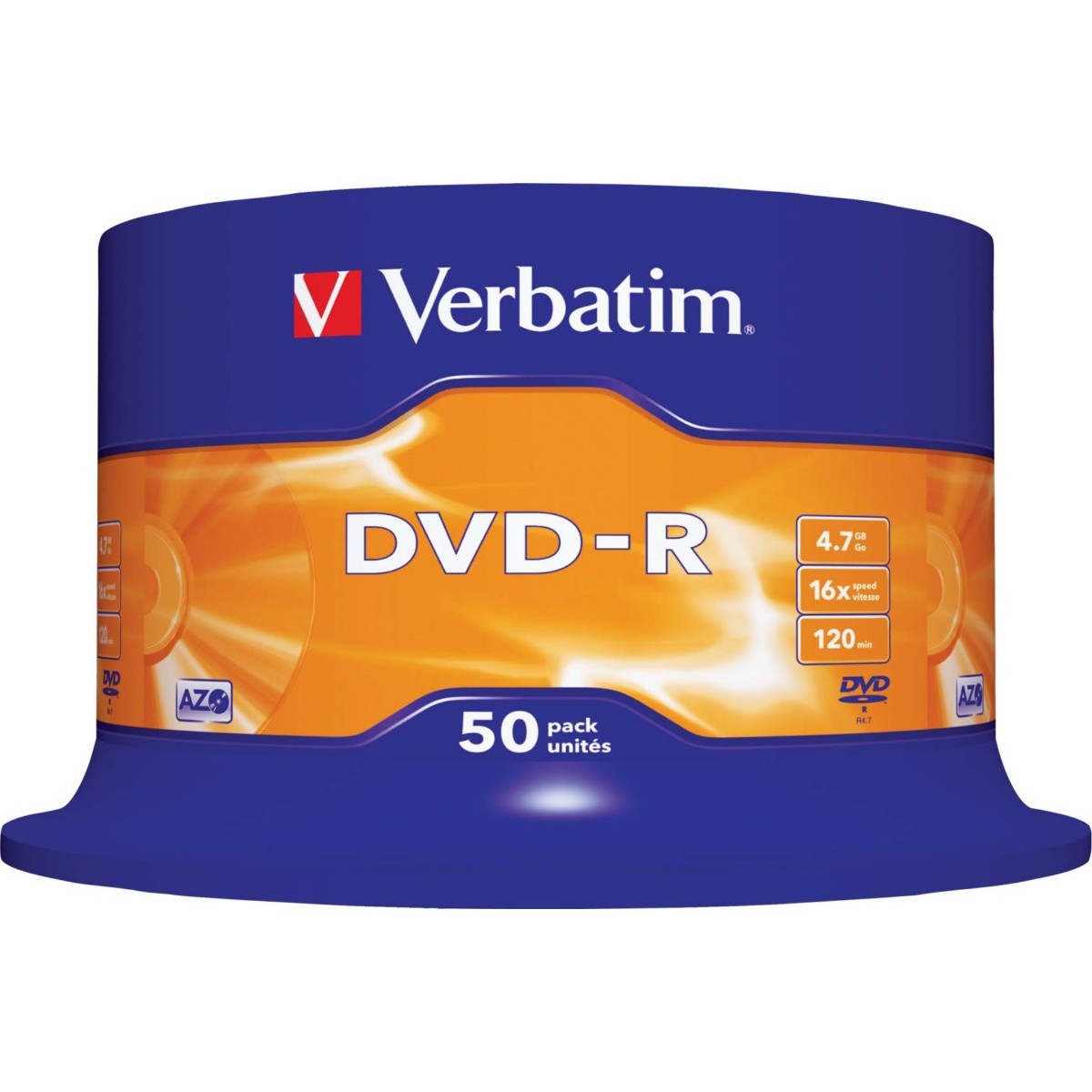 DVD-R 4.7GB/120Min/16x 43548 (VE50)