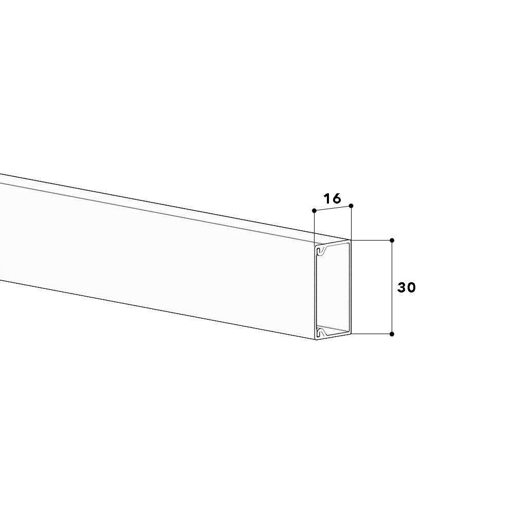 LFG-Kanal 15x30 gr 1001