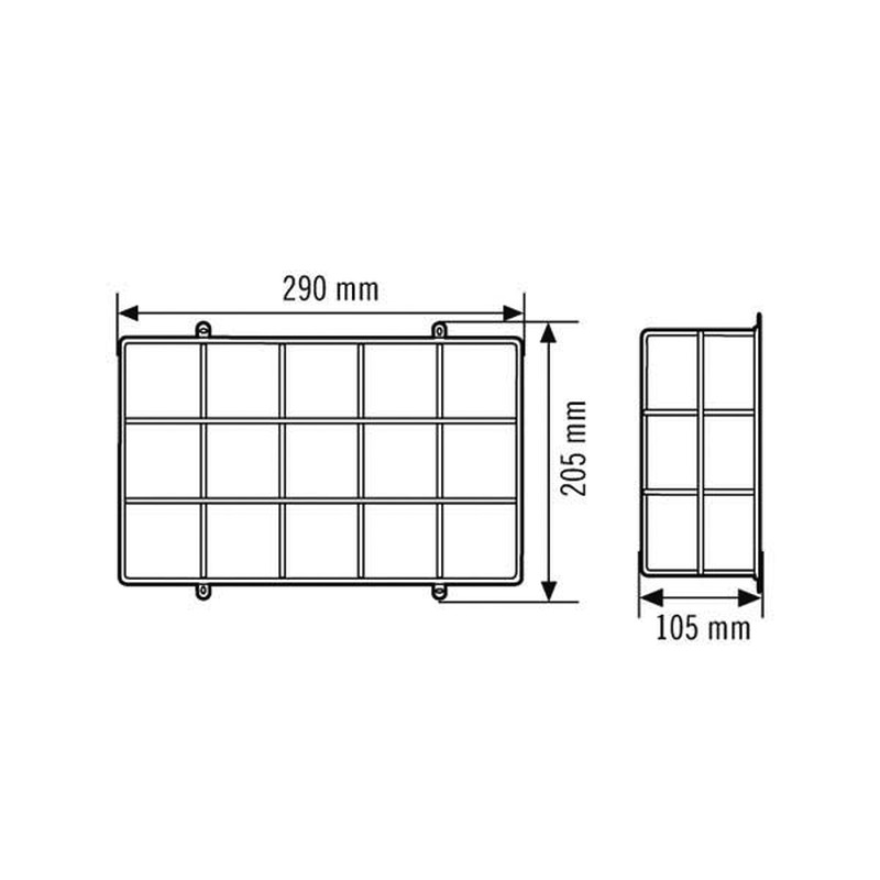 Schutzkorb SLE24BASKETGUARDWALL