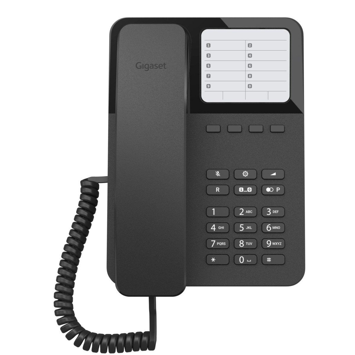Tisch/Wandtelefon DESK 400 sw