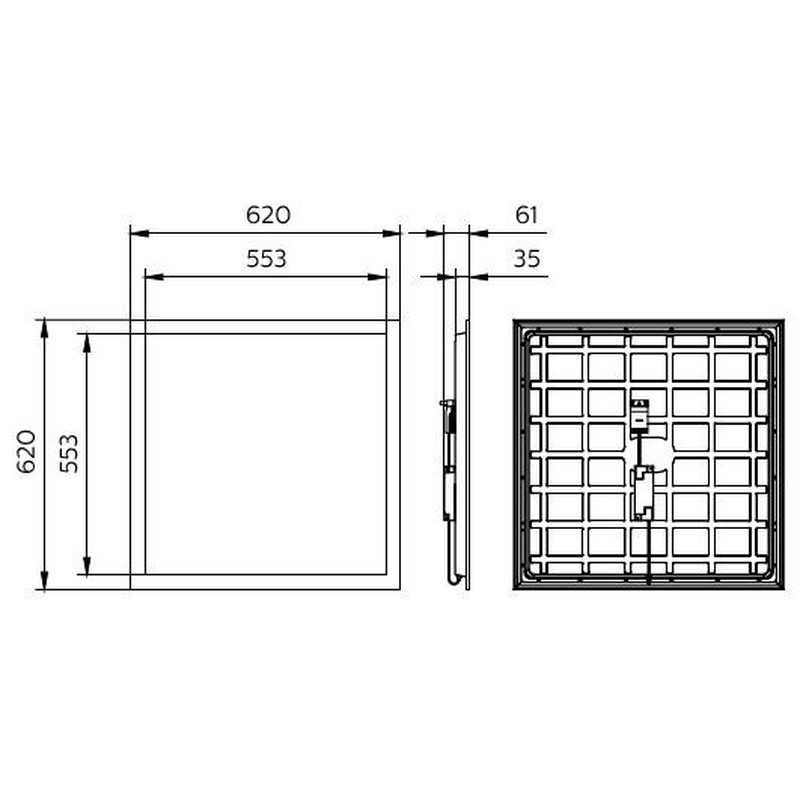 LED-Panel M625 RC133V G6  #73513299
