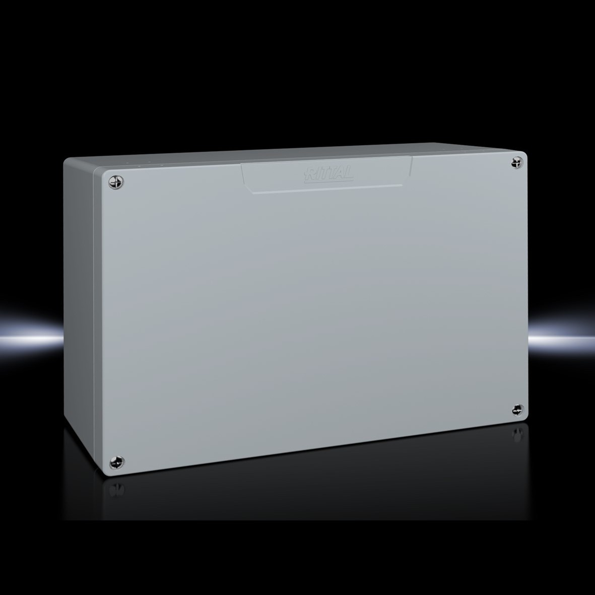 Aluminiumguss-Gehäuse GA 9118.210 BxHxT 330mm x 230mm x 113mm