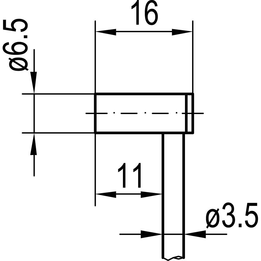 1,5mm,  6,5mm bündig, PNP ISZ 46-02